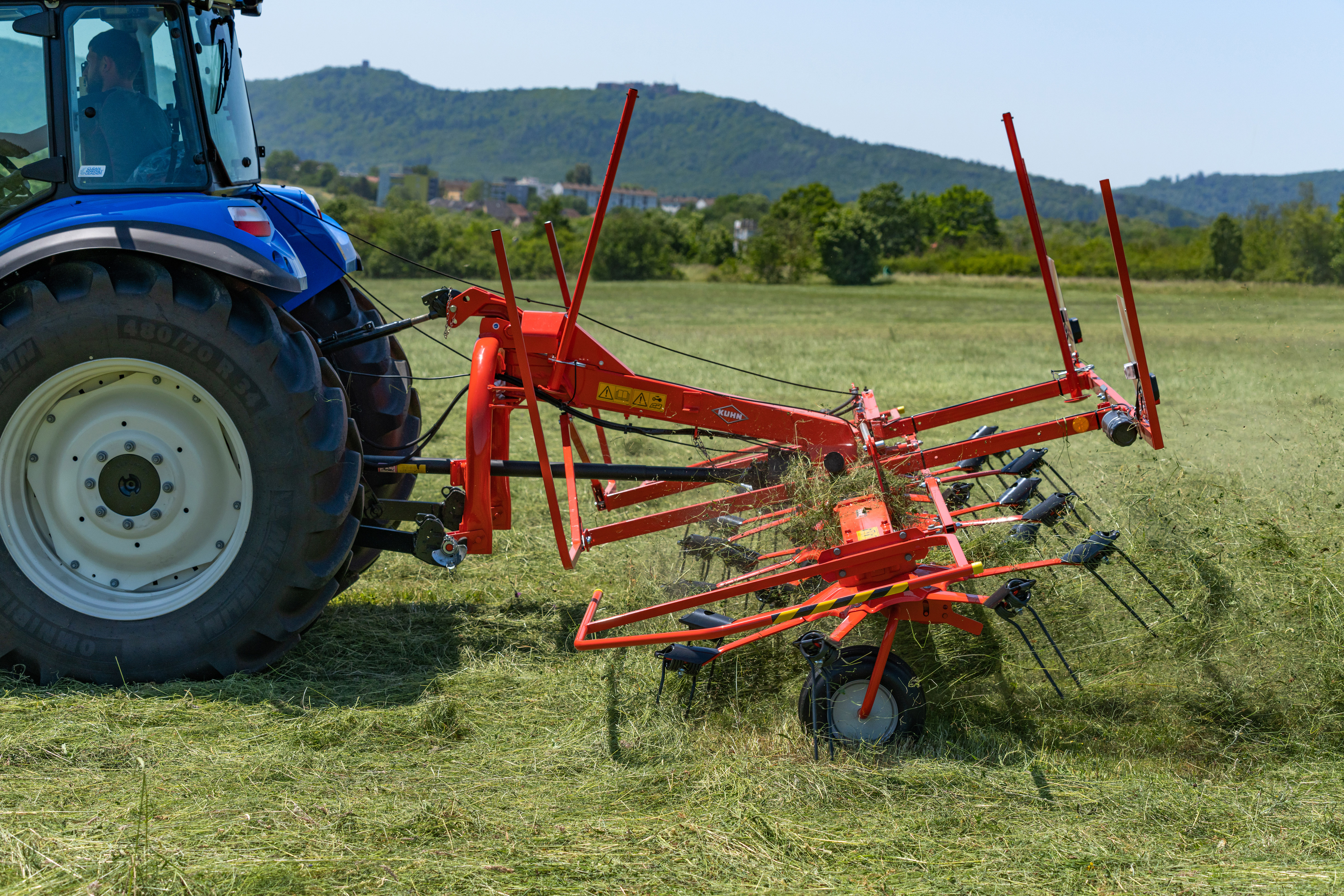 Сіноворушилка KUHN GF 5203, GF 5903, GF 6503, GF 7803, GF 7903  - фото 6