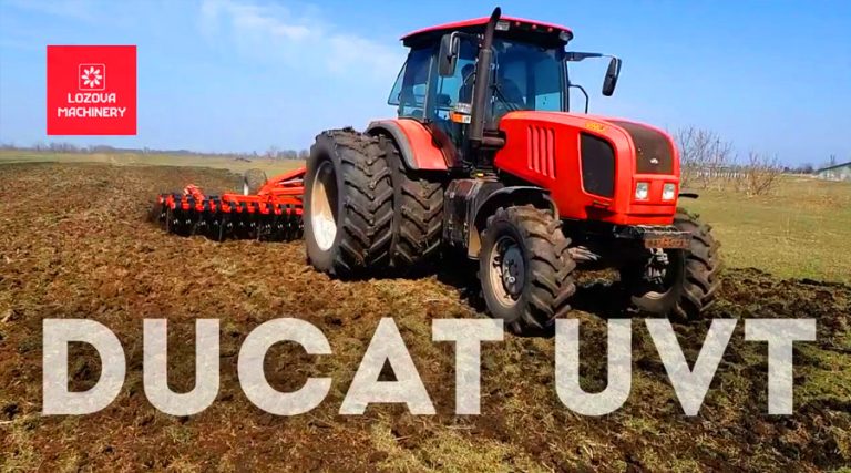 LOZOVA MACHINERY проводять польові випробування нового агрегату