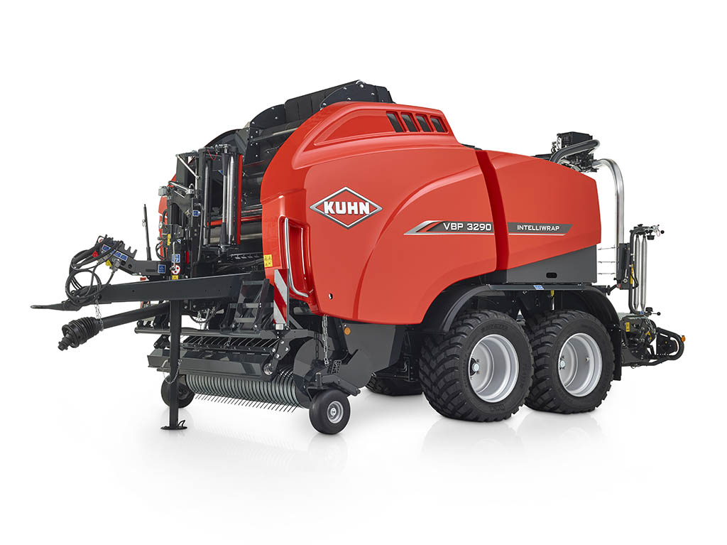 KUHN VBP 3200: ефективне поєднання пресування та обмотування