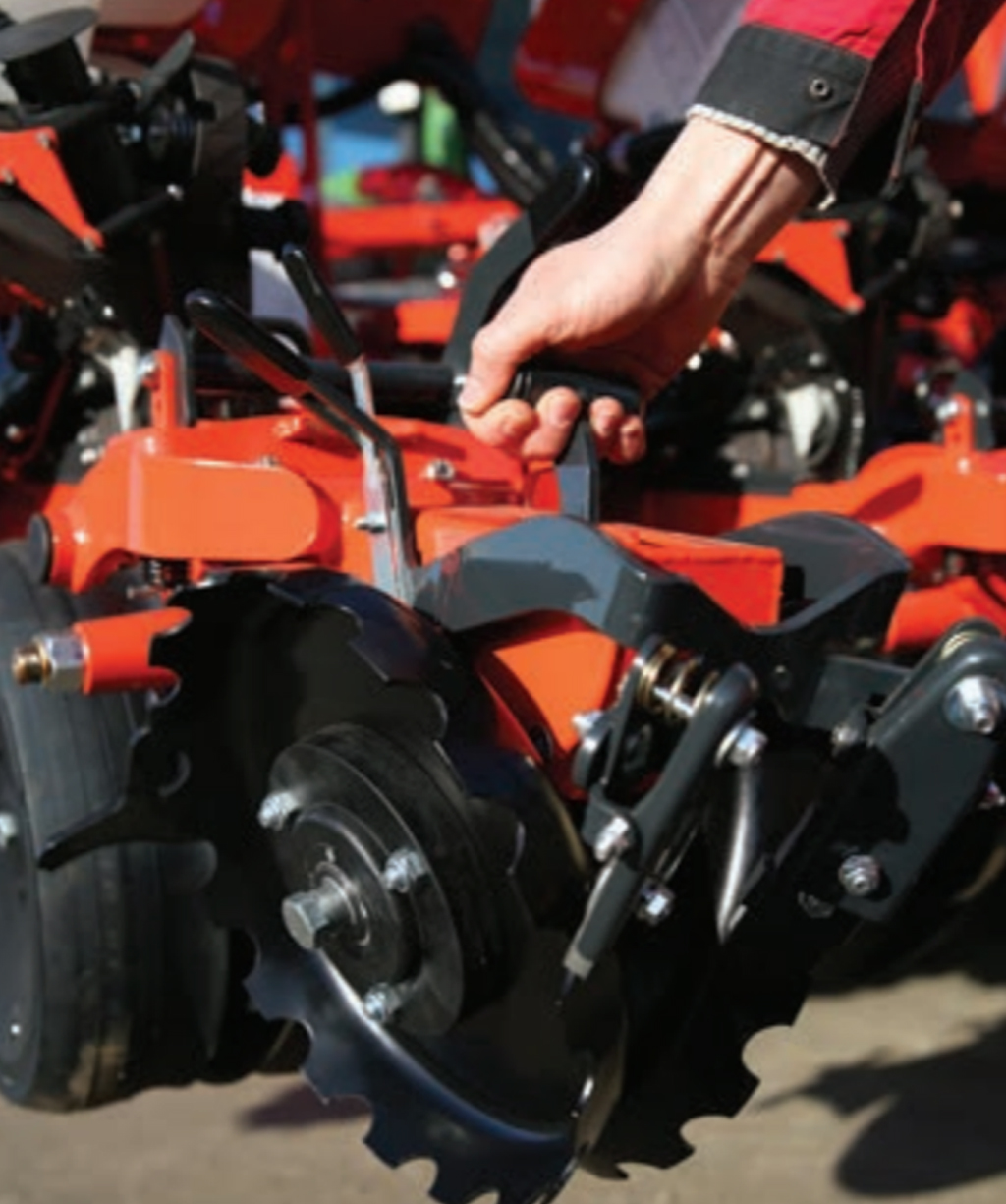 Оптимізоване прикочування насіння і закриття борозни для високої схожості