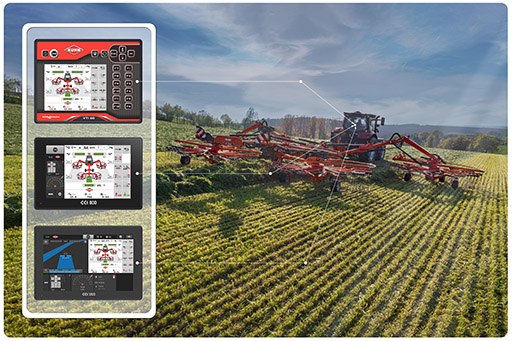 Всі регулювання – з кабіни за допомогою ISOBUS
