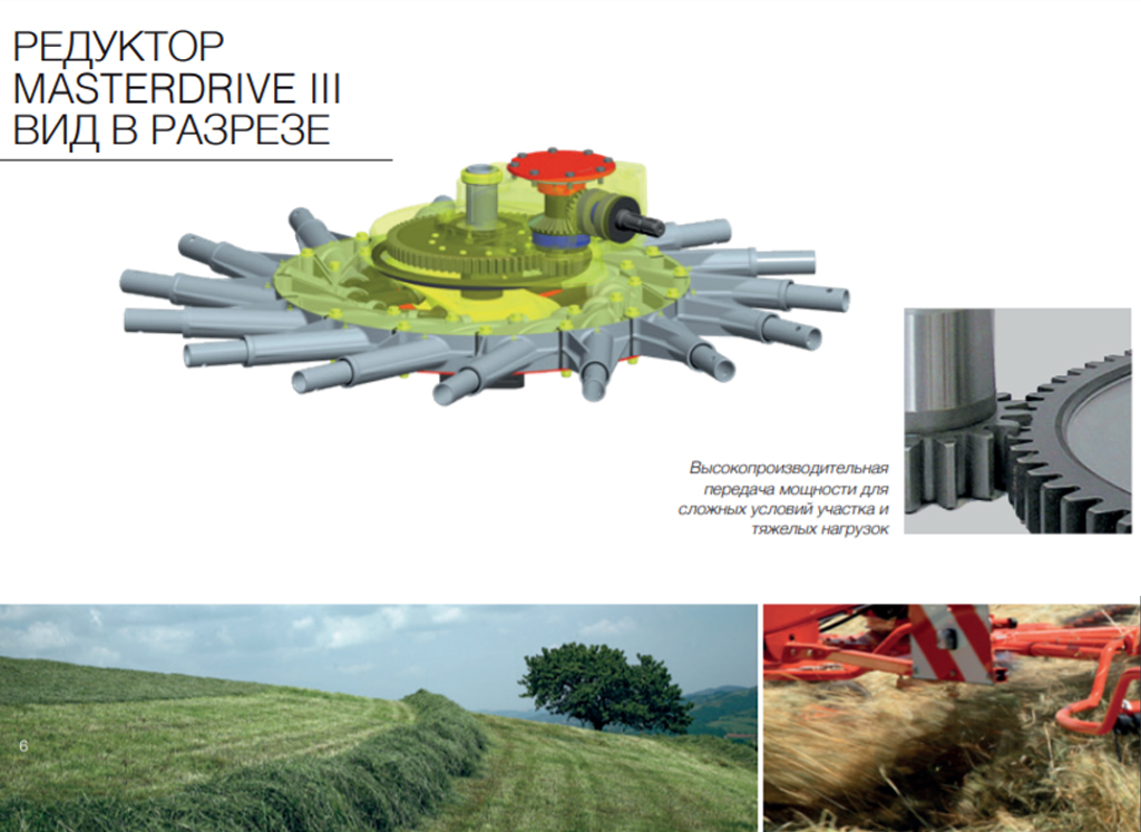 Редуктор MasterDrive GIII вид в розрізі