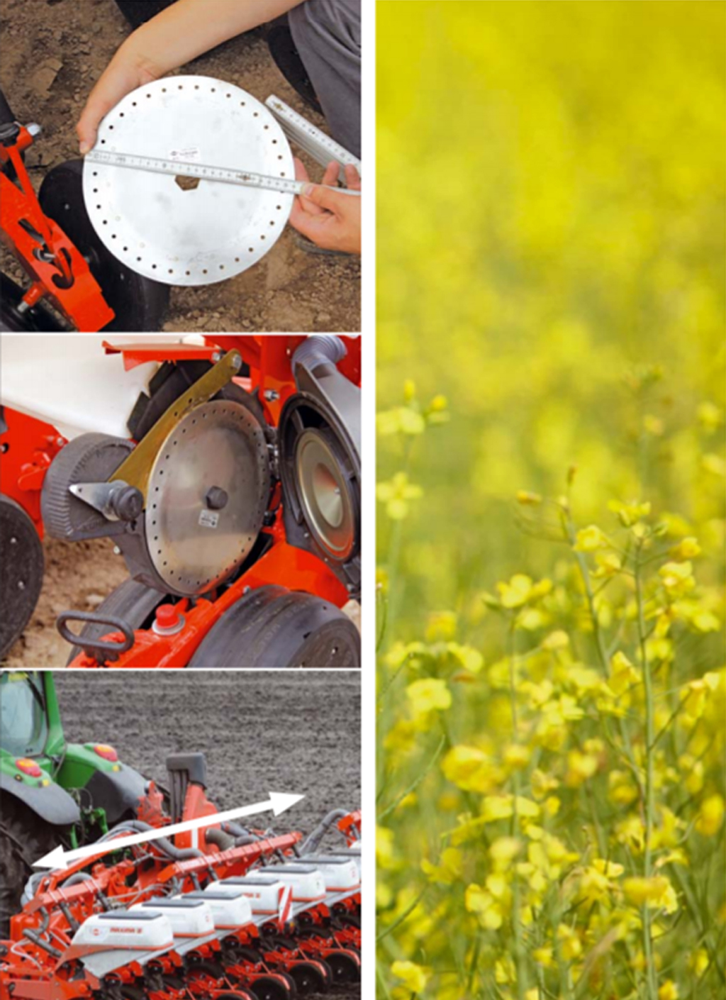 Точність при посіві з високою щільністю або на великій швидкості